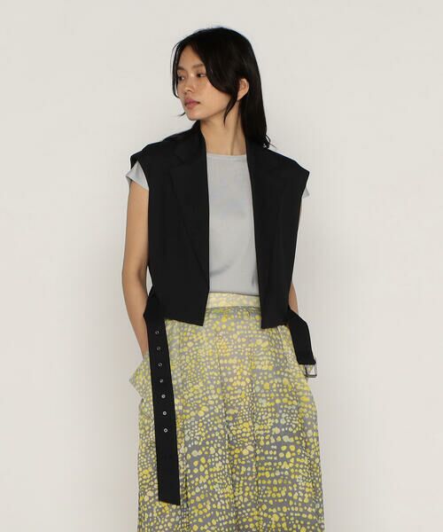 Precious Mild / プレシャスマイルド ベスト | ヴィスコースウールツイル ジレロ | 詳細3