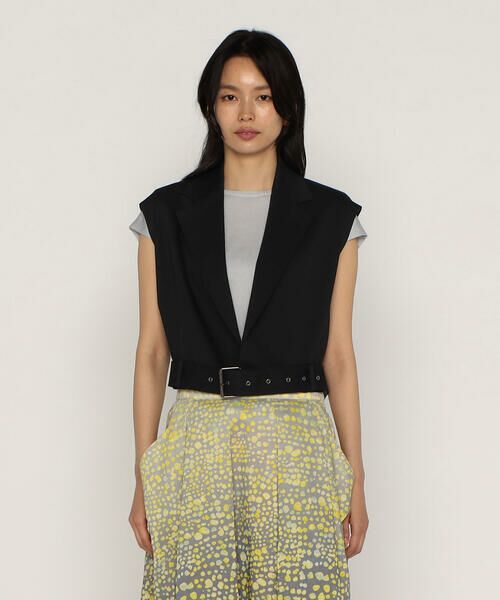 Precious Mild / プレシャスマイルド ベスト | ヴィスコースウールツイル ジレロ | 詳細4