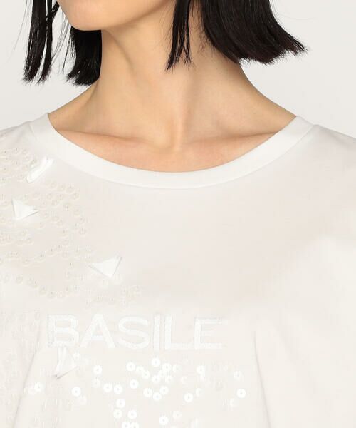 Precious Mild / プレシャスマイルド Tシャツ | プレミアムスムース スパンコール×合皮Tシャツ | 詳細7