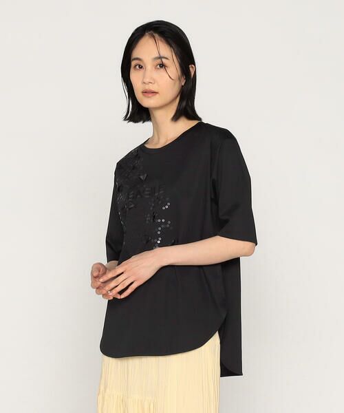 Precious Mild / プレシャスマイルド Tシャツ | プレミアムスムース スパンコール×合皮Tシャツ | 詳細16