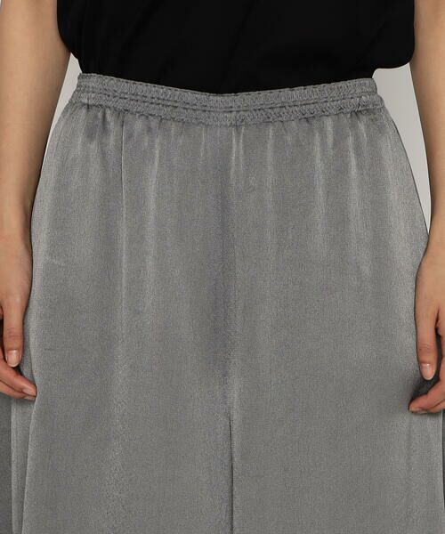 Precious Mild / プレシャスマイルド その他パンツ | 〔 +サイズ 〕ハンマーサテンワイドパンツ | 詳細10