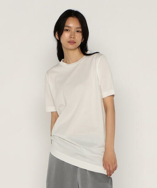 Precious Mild / プレシャスマイルド Tシャツ | 〔 +サイズ 〕ITADAKI天竺ブローチ付きロングTシャツ | 詳細4