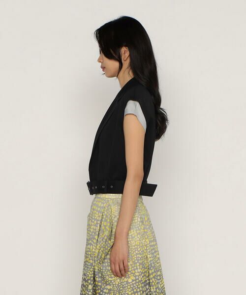 Precious Mild / プレシャスマイルド ベスト | 〔 +サイズ 〕ヴィスコースウールツイル ジレロ | 詳細5