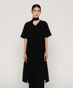 Precious Mild / プレシャスマイルド ロング・マキシ丈ワンピース | 〔 +サイズ 〕 リサイクルダブルクロス  ドレス