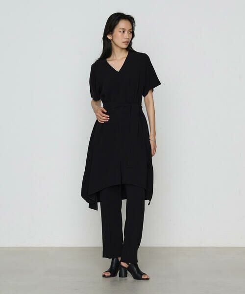 Precious Mild / プレシャスマイルド ロング・マキシ丈ワンピース | 〔 +サイズ 〕 リサイクルダブルクロス  ドレス | 詳細10