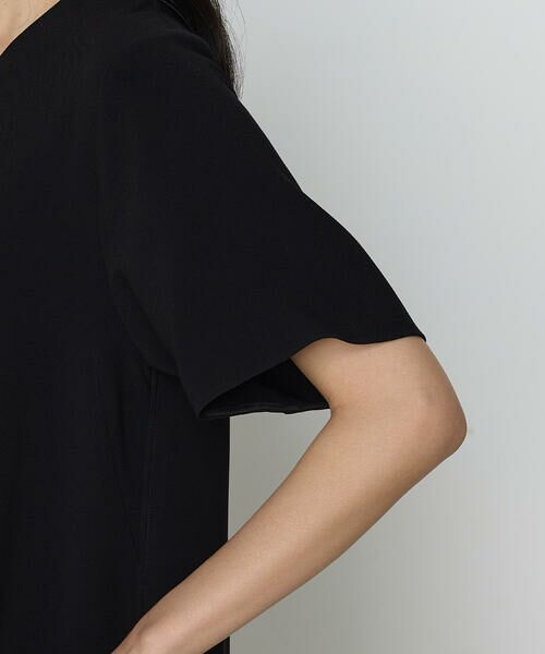 Precious Mild / プレシャスマイルド ロング・マキシ丈ワンピース | 〔 +サイズ 〕 リサイクルダブルクロス  ドレス | 詳細15