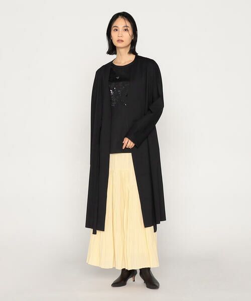 Precious Mild / プレシャスマイルド その他アウター | 〔 +サイズ 〕 トリコットリバーポンチ コート | 詳細1