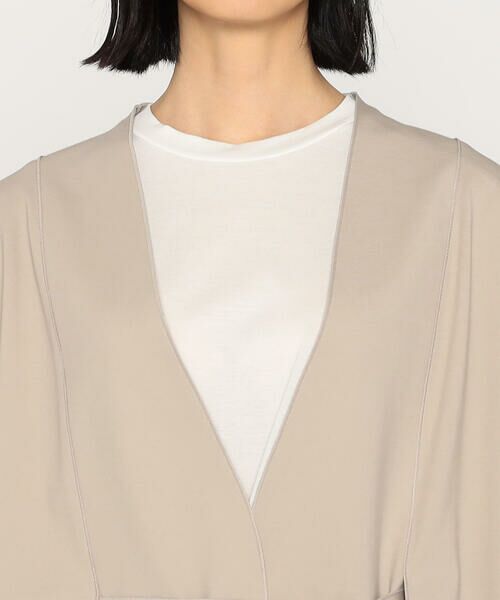 Precious Mild / プレシャスマイルド その他アウター | 〔 +サイズ 〕 トリコットリバーポンチ コート | 詳細13