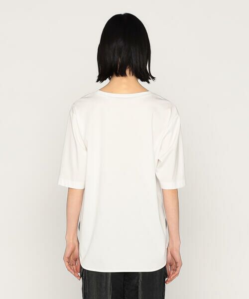 Precious Mild / プレシャスマイルド Tシャツ | 〔 +サイズ 〕 プレミアムスムース スパンコール×合皮Tシャツ | 詳細6