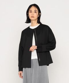 Precious Mild / プレシャスマイルド ブルゾン | 〔 +サイズ 〕 トリコットリバーポンチ ブルゾン