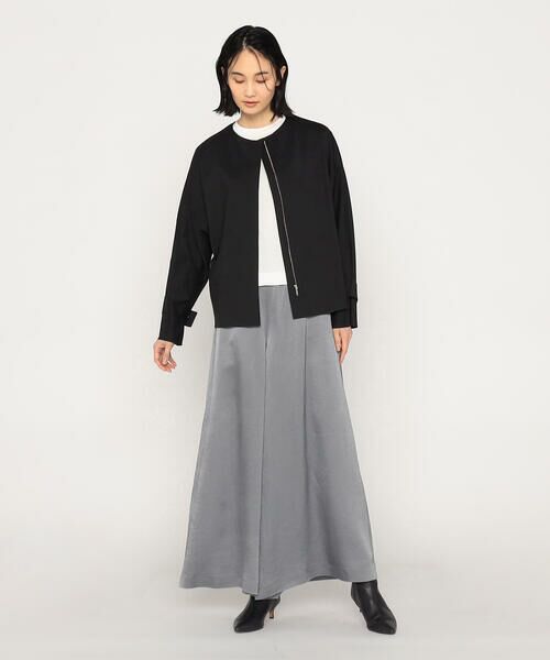 Precious Mild / プレシャスマイルド ブルゾン | 〔 +サイズ 〕 トリコットリバーポンチ ブルゾン | 詳細2