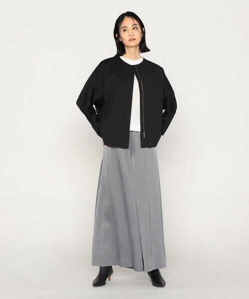 Precious Mild / プレシャスマイルド ブルゾン | 〔 +サイズ 〕 トリコットリバーポンチ ブルゾン | 詳細3