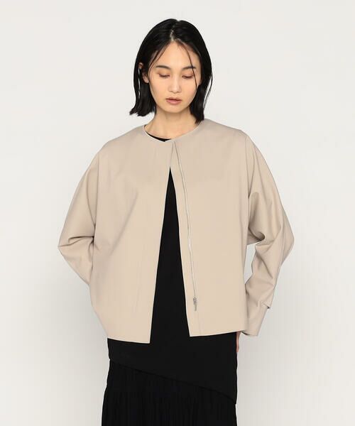 Precious Mild / プレシャスマイルド ブルゾン | 〔 +サイズ 〕 トリコットリバーポンチ ブルゾン | 詳細20