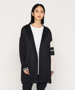 Precious Mild / プレシャスマイルド カーディガン・ボレロ | フーディー 配色ライン入りカーディガン