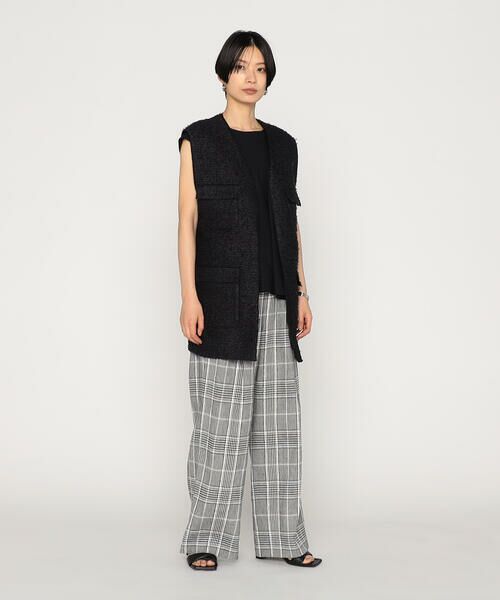 Precious Mild / プレシャスマイルド その他パンツ | グレンチェック ワイドパンツ | 詳細3
