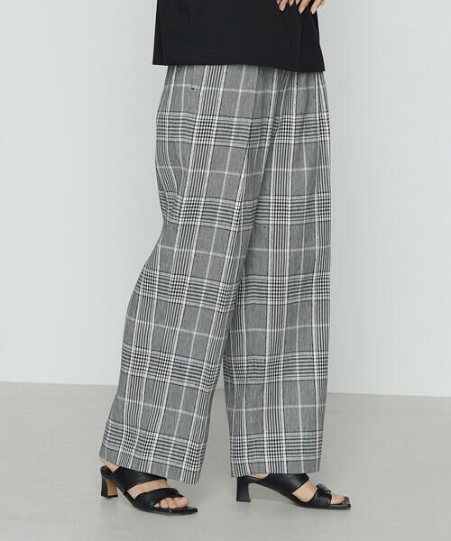 Precious Mild / プレシャスマイルド その他パンツ | グレンチェック ワイドパンツ | 詳細9