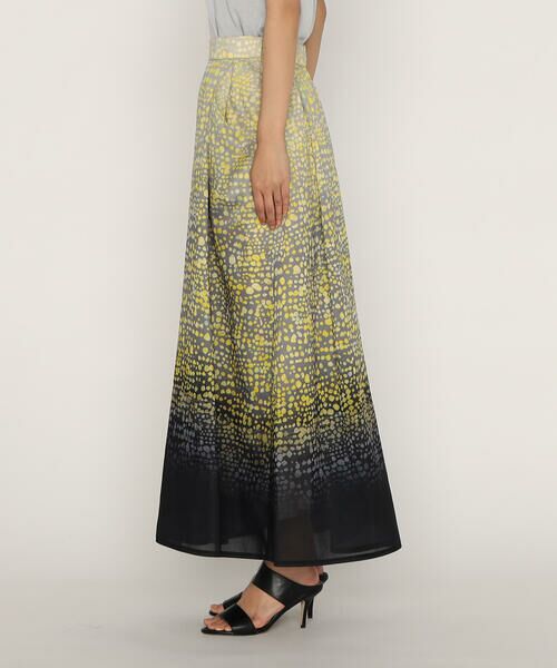 Precious Mild / プレシャスマイルド ロング・マキシ丈スカート | ミモザプリントロングスカート | 詳細6