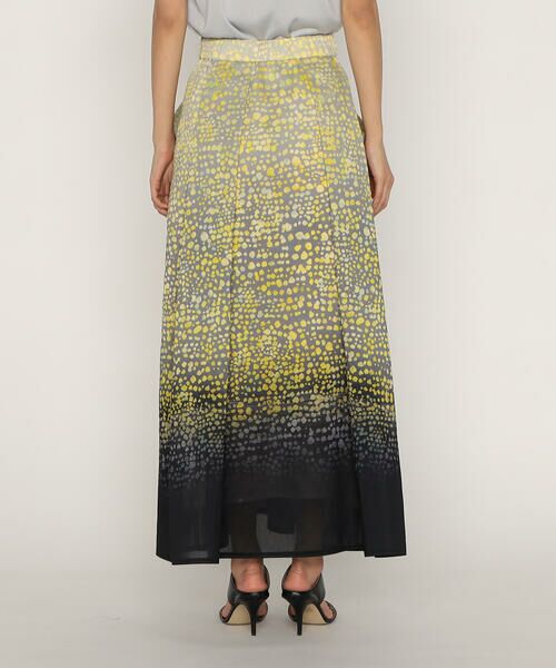 Precious Mild / プレシャスマイルド ロング・マキシ丈スカート | ミモザプリントロングスカート | 詳細7