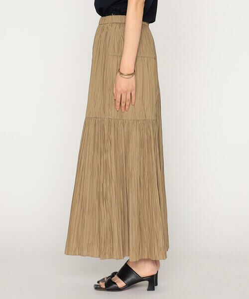 Precious Mild / プレシャスマイルド ロング・マキシ丈スカート | シアータフタ プリーツスカート | 詳細6