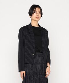 Precious Mild / プレシャスマイルド その他アウター | マニッシュストライプ ジャケット