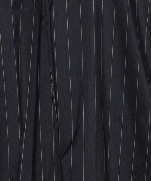 Precious Mild / プレシャスマイルド ロング・マキシ丈ワンピース | マニッシュストライプタフタ ワンピース | 詳細11