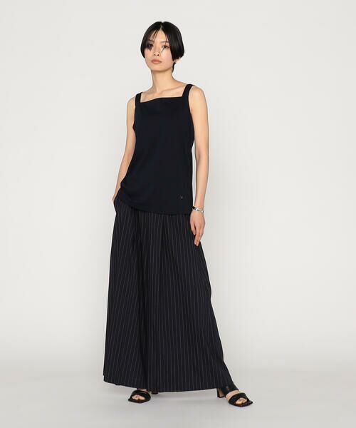 Precious Mild / プレシャスマイルド その他パンツ | マニッシュストライプ ワイドパンツ | 詳細2