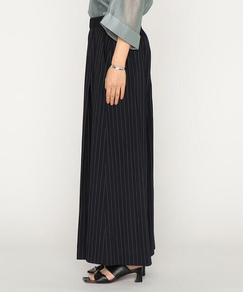 Precious Mild / プレシャスマイルド その他パンツ | マニッシュストライプ ワイドパンツ | 詳細9