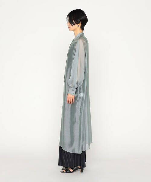 Precious Mild / プレシャスマイルド シャツ・ブラウス | テンセルオーガンジー ロングシャツ | 詳細11