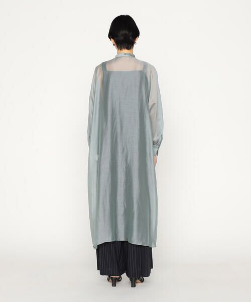 Precious Mild / プレシャスマイルド シャツ・ブラウス | テンセルオーガンジー ロングシャツ | 詳細12