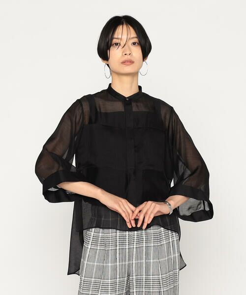 Precious Mild / プレシャスマイルド シャツ・ブラウス | テンセルオーガンジー シャツ | 詳細4