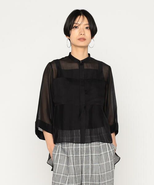 Precious Mild / プレシャスマイルド シャツ・ブラウス | テンセルオーガンジー シャツ | 詳細5