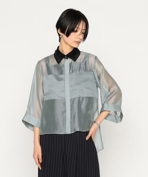 Precious Mild / プレシャスマイルド シャツ・ブラウス | テンセルオーガンジー シャツ | 詳細14