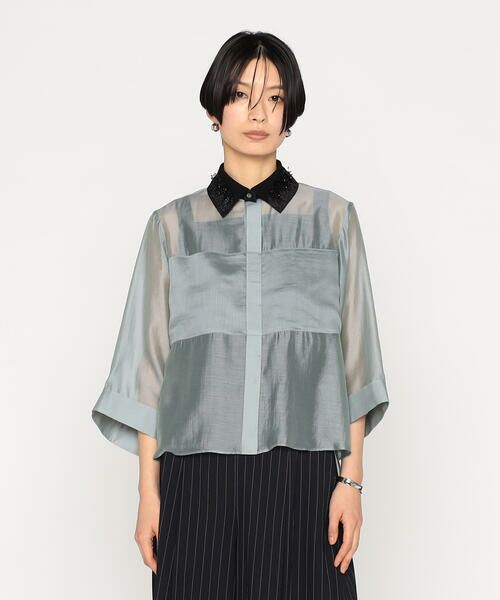 Precious Mild / プレシャスマイルド シャツ・ブラウス | テンセルオーガンジー シャツ | 詳細15