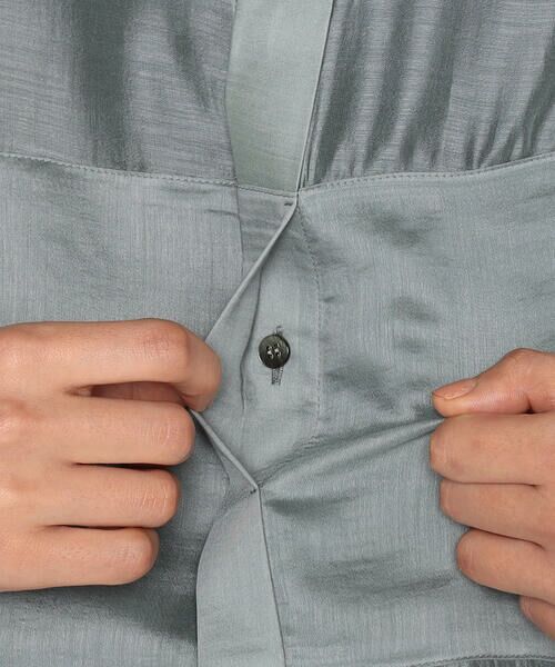 Precious Mild / プレシャスマイルド シャツ・ブラウス | テンセルオーガンジー シャツ | 詳細23