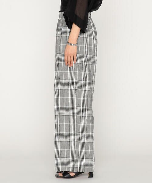 Precious Mild / プレシャスマイルド その他パンツ | 〔 +サイズ 〕グレンチェック ワイドパンツ | 詳細13