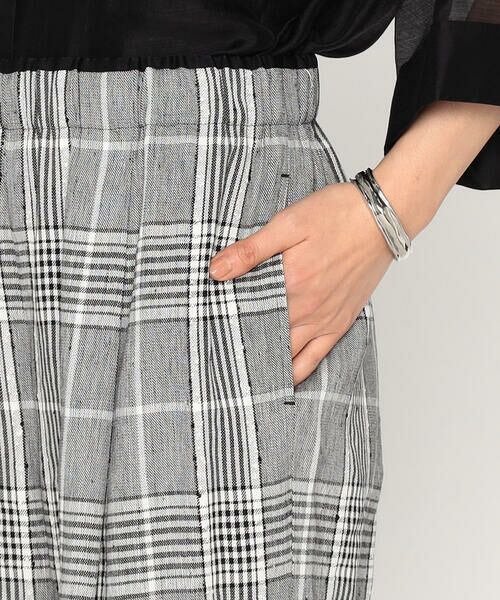 Precious Mild / プレシャスマイルド その他パンツ | 〔 +サイズ 〕グレンチェック ワイドパンツ | 詳細17