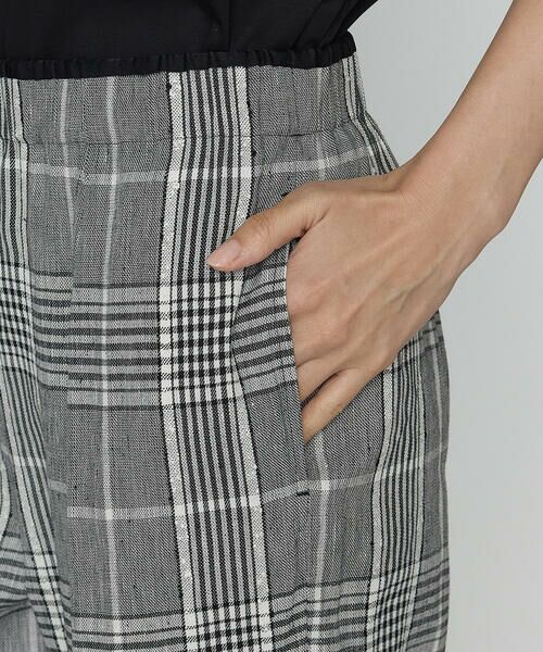 Precious Mild / プレシャスマイルド その他パンツ | 〔 +サイズ 〕グレンチェック ワイドパンツ | 詳細23