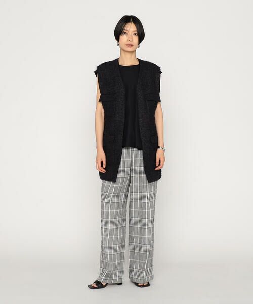 Precious Mild / プレシャスマイルド ベスト | 〔 +サイズ 〕和紙カラミ ジレ | 詳細1