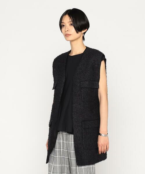 Precious Mild / プレシャスマイルド ベスト | 〔 +サイズ 〕和紙カラミ ジレ | 詳細10