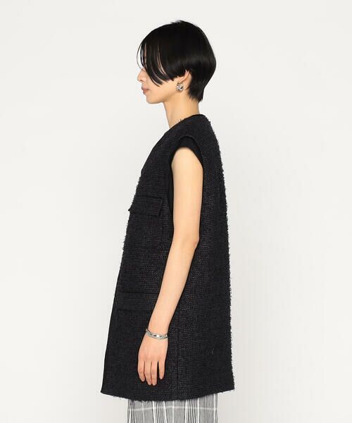 Precious Mild / プレシャスマイルド ベスト | 〔 +サイズ 〕和紙カラミ ジレ | 詳細13