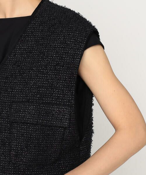 Precious Mild / プレシャスマイルド ベスト | 〔 +サイズ 〕和紙カラミ ジレ | 詳細16