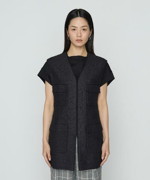 Precious Mild / プレシャスマイルド ベスト | 〔 +サイズ 〕和紙カラミ ジレ | 詳細23