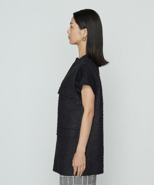 Precious Mild / プレシャスマイルド ベスト | 〔 +サイズ 〕和紙カラミ ジレ | 詳細24