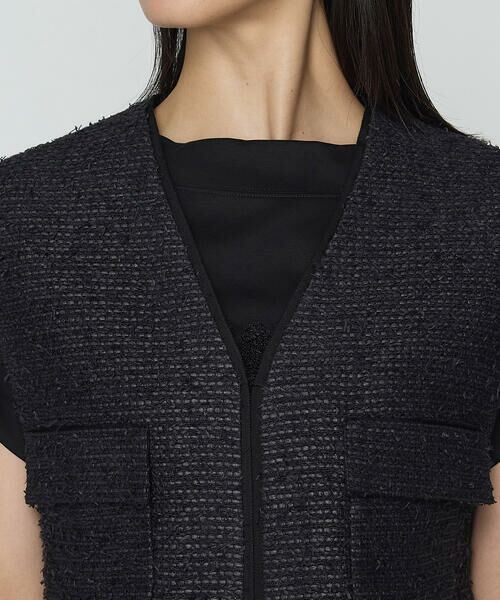 Precious Mild / プレシャスマイルド ベスト | 〔 +サイズ 〕和紙カラミ ジレ | 詳細26