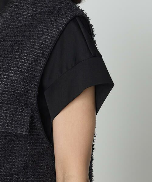 Precious Mild / プレシャスマイルド ベスト | 〔 +サイズ 〕和紙カラミ ジレ | 詳細27