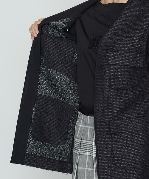 Precious Mild / プレシャスマイルド ベスト | 〔 +サイズ 〕和紙カラミ ジレ | 詳細29