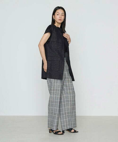 Precious Mild / プレシャスマイルド ベスト | 〔 +サイズ 〕和紙カラミ ジレ | 詳細4