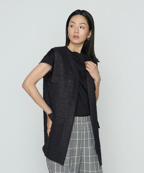 Precious Mild / プレシャスマイルド ベスト | 〔 +サイズ 〕和紙カラミ ジレ | 詳細6