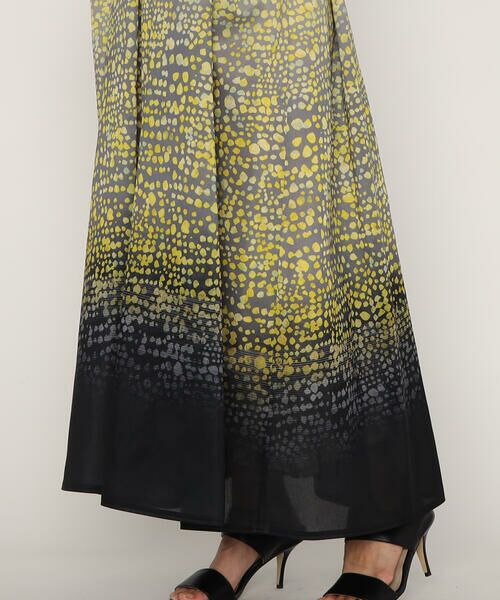 Precious Mild / プレシャスマイルド ロング・マキシ丈スカート | 〔 +サイズ 〕ミモザプリントロングスカート | 詳細10
