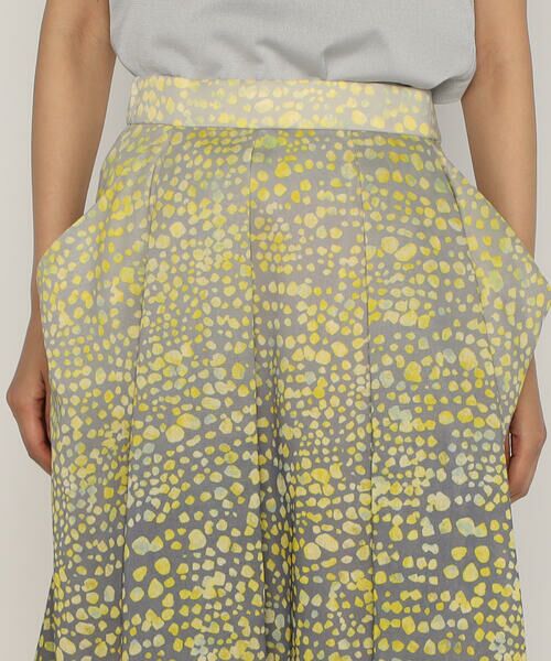 Precious Mild / プレシャスマイルド ロング・マキシ丈スカート | 〔 +サイズ 〕ミモザプリントロングスカート | 詳細8